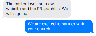 Church partner testimonial